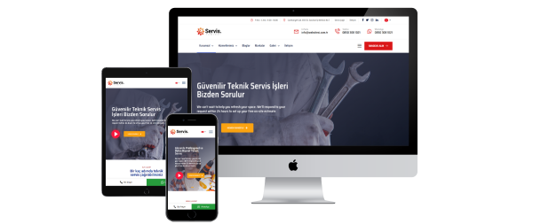 Teknik Servis Kurumsal Teması #4