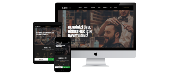 Kuaför & Berber Teması #1